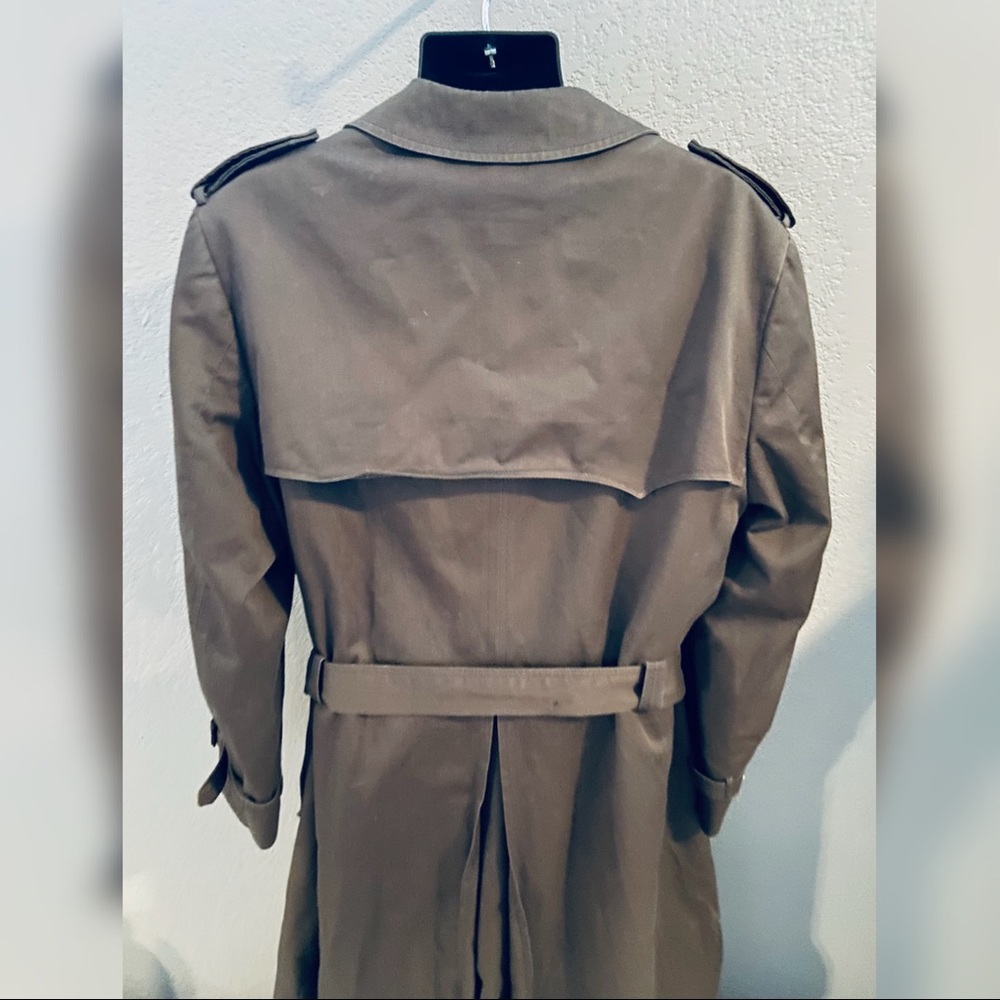 Christian Dior Le Connaisseur Trench Coat w/ Removable Wool Lining Size 42XL - Picture 8 of 11